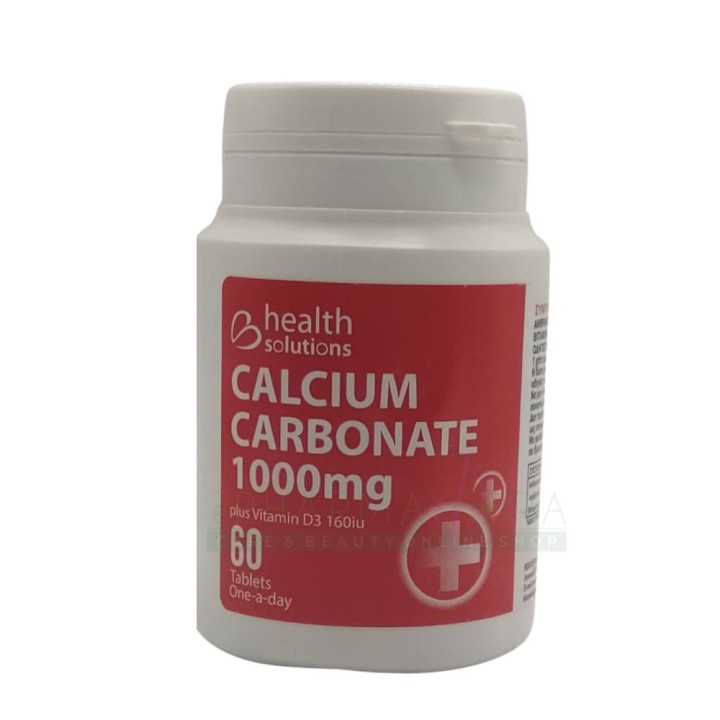 Health Solutions Calcium + Vitamin D3 60 Capsules