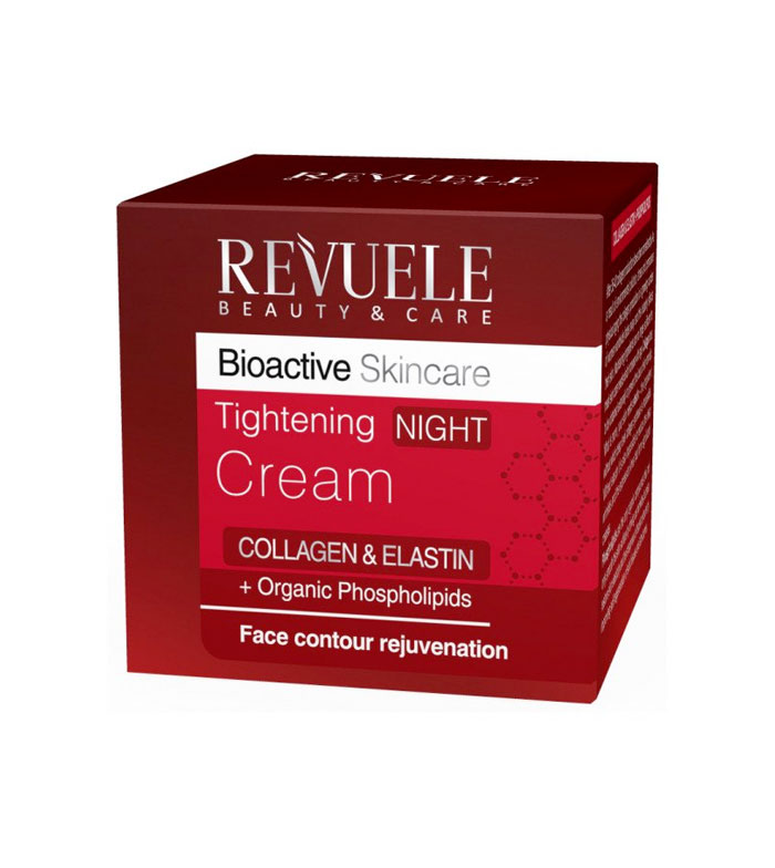 revuele bio active collagen & elastin tightening night cream