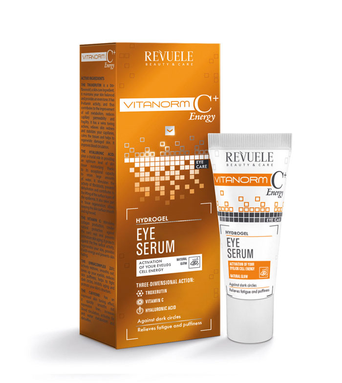 revuele vitanormC+ hydrogel eye serum 25ml