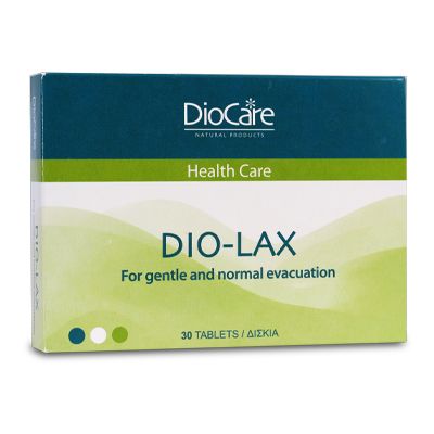 Diocare Dio-Lax For Gentle & Normal Evacuation 30 Tablets