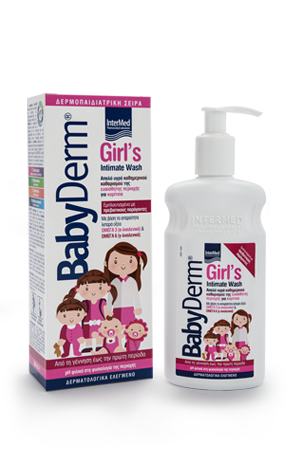 Intermed Babyderm Girls Intimate Wash 300ml
