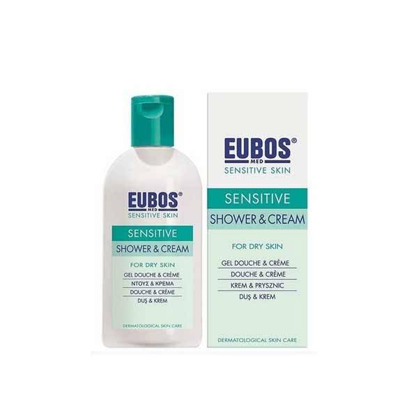 Eubos Sensitive Shower & Cream Care For Dry Skin 200Ml
