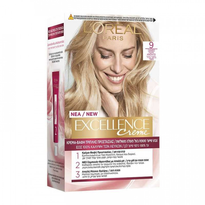 Loreal Excellence 48ml Light Blonde 9