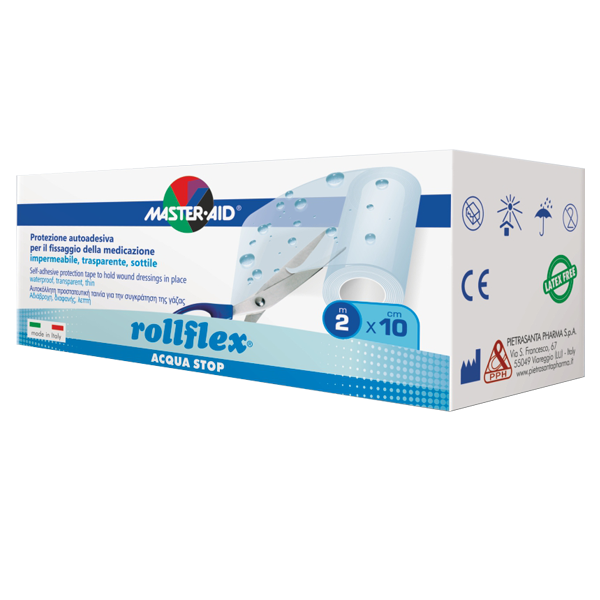 MASTER AID Rollflex (Acqua Stop) 10cm x 2m