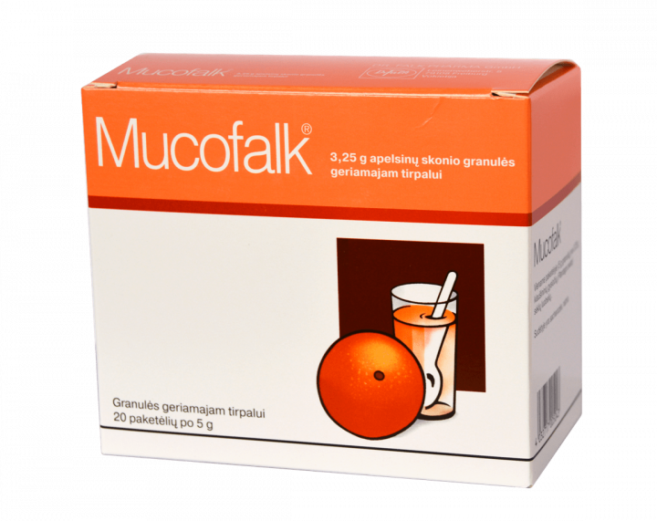 Mucofalk Orange Sachets Granules 20X5Gr