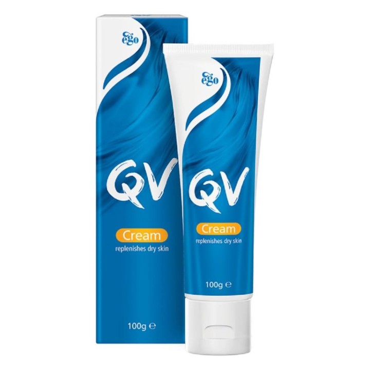 Ego Qv Cream Care Replenishes Dry Skin 100G