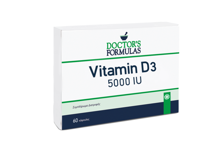 Doctor's Formulas Vitamin D3 5000Iu 125Mg 60 Soft Caps
