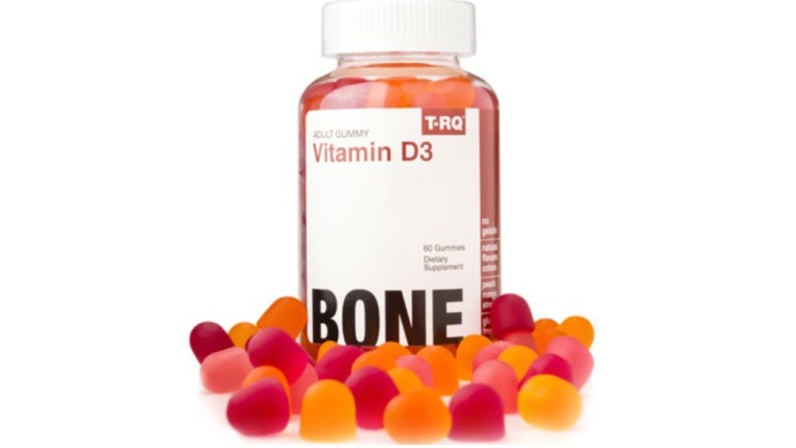 T-Rq Vitamin D3 Bone Gummies, 60Gummies