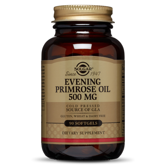 Solgar Evening Primrose Oil 500Mg For The Relief Of Premenstrual & Menopause Symptoms 30 Soft Gels