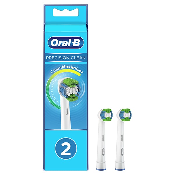 Oral B Precision Clean Clean Maximiser Electric Toothbrush Replacement Heads 2Pcs