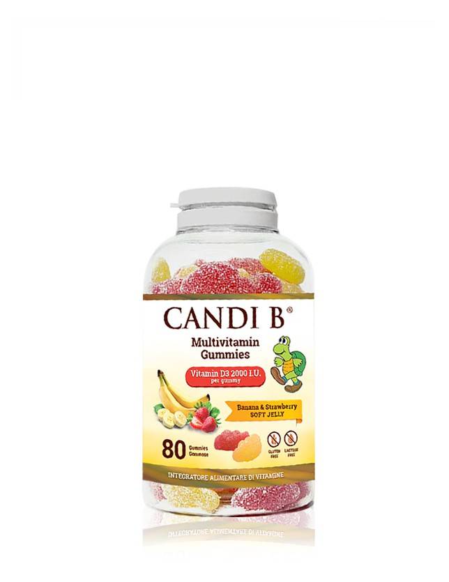 Candi B Multivitamin for Kids 80 Gummies