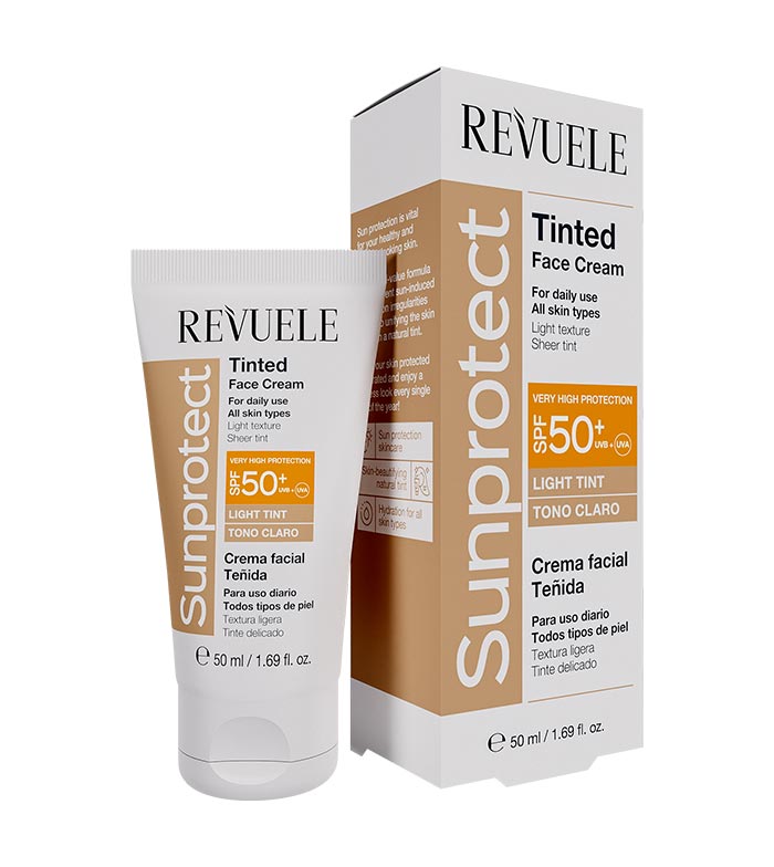 Revuele Sunprotect Tinted Face Cream Light Tint Spf50+ 50Ml