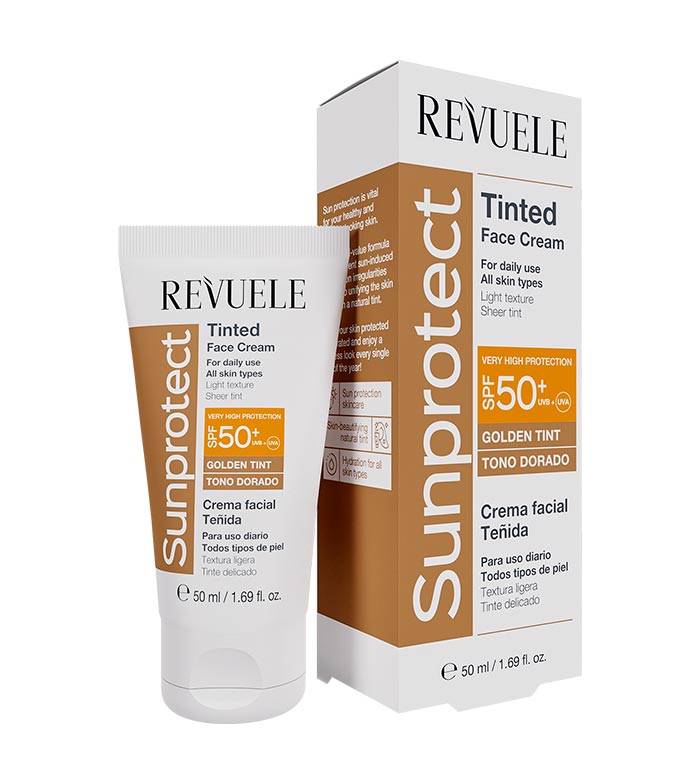 Revuele Sunprotect Face Cream Golden Tint Spf50+ 50Ml