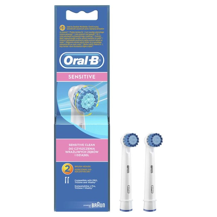Oral-B Sensitive Refills (2) Pl