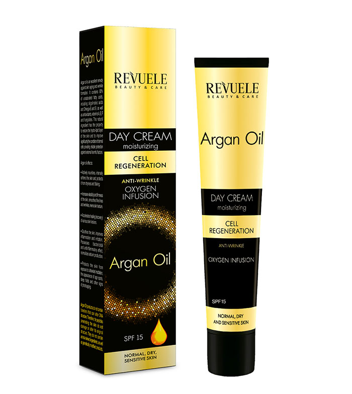 revuele argan oil day cream 50ml (1+1)