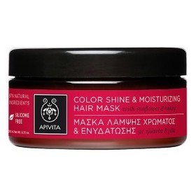 Apivita Color Shine & Moisturizing Mask For Colored Hair 200ml