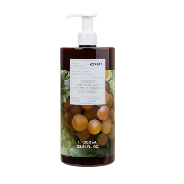 Korres Santorini Grape Body Cleanser 1000Ml