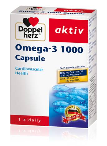 Doppelherz Omega 3 1000Mg 80 Capsules