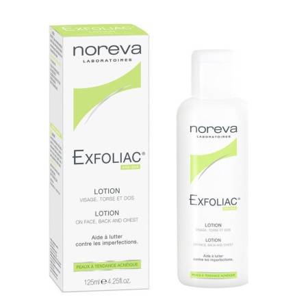 Noreva Exfoliac Drying Lotion For Face- Back- Chest 125ml