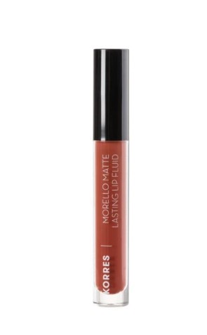 Korres Morello Matte Lasting Lip Fluid 60 Chestnut 3.4Ml