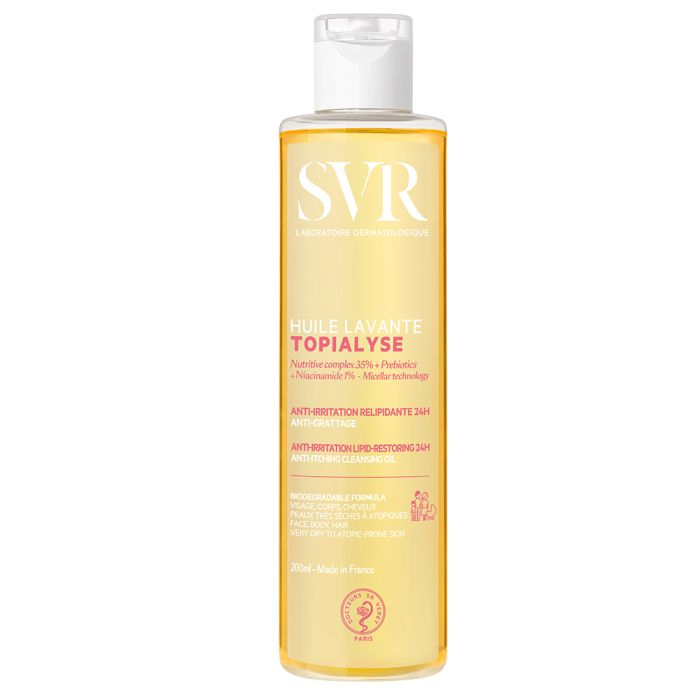 Svr Lipid Replenishing Cleansing Oil Topialyse 200Ml