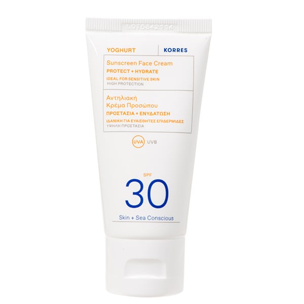 Korres Yoghurt Sunscreen Face Cream Care Spf30, 50Ml
