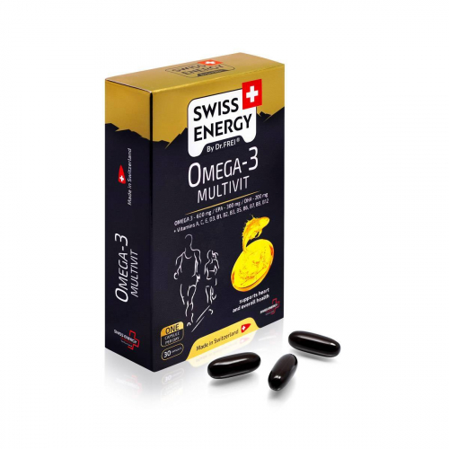 Swiss Energy Omega-3 Multivit 30 capsules