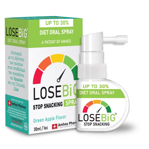 Losebig Stop Snacking Spray 30ml Green Apple