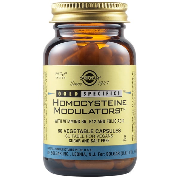Solgar Homocysteine Modulators 60 Vegetable Capsules