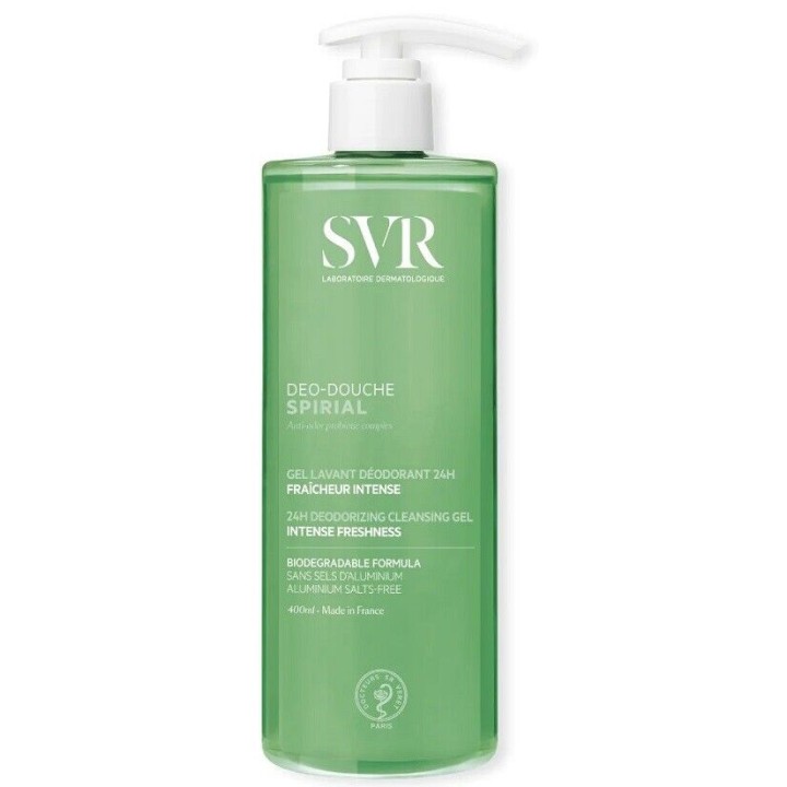 Svr Spirial Body Deodorant Shower Gel 400Ml