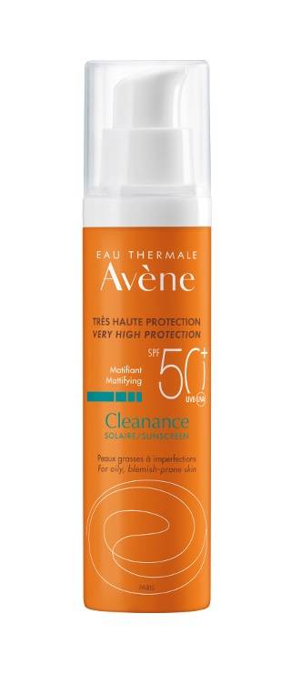 Avene Cleanance Face Sunscreen Spf50 For Oily Blemish Prone Skin 50Ml