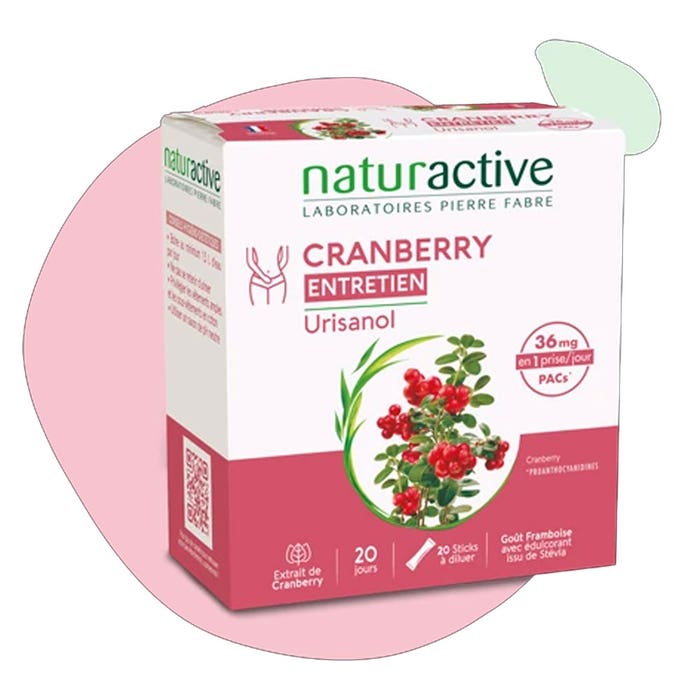 Urisanol Stevia Cranberry Stick Sachets 28
