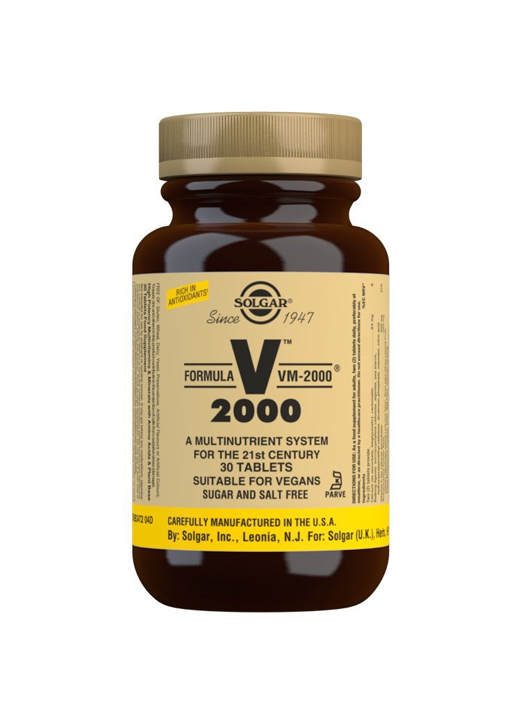 Solgar Formula V2000 30 Tablets