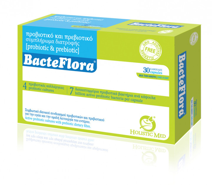 Holistic Med Bacteflora Probiotic 30 Capsules