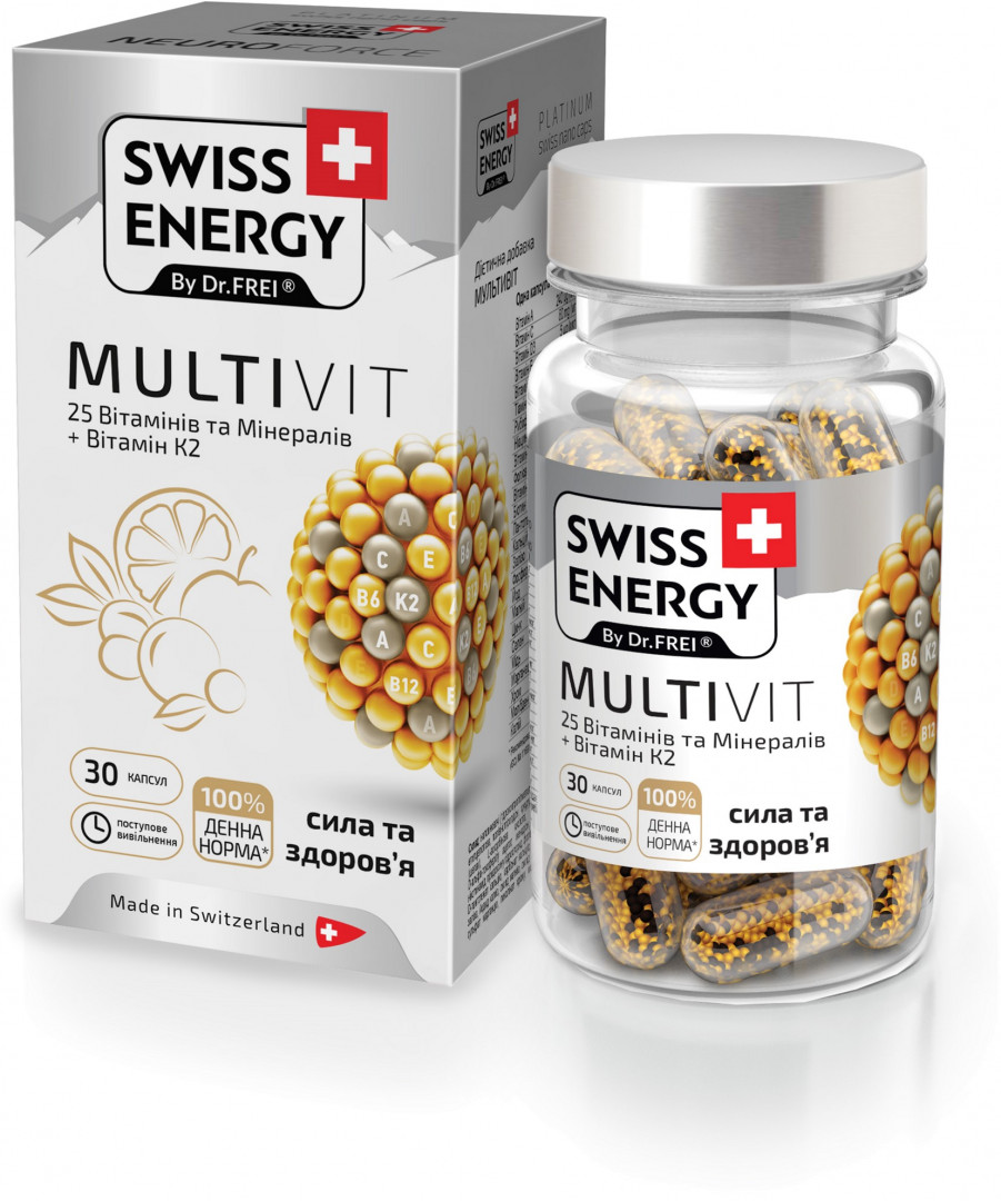 Swiss Energy Multivit 30 Capsules