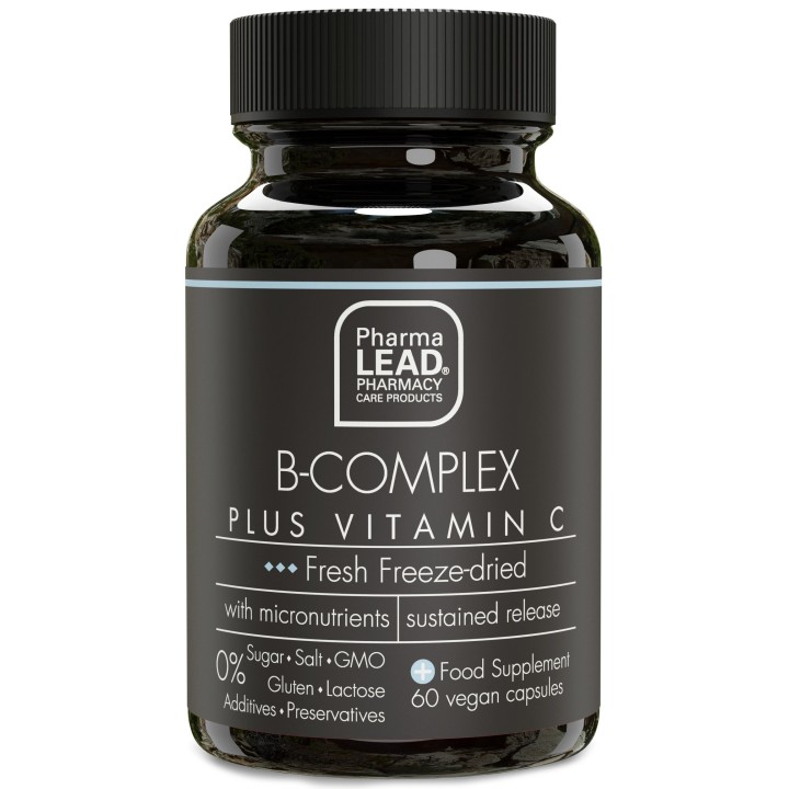 PHARMALEAD B-Complex plus Vitamin C 60-Caps