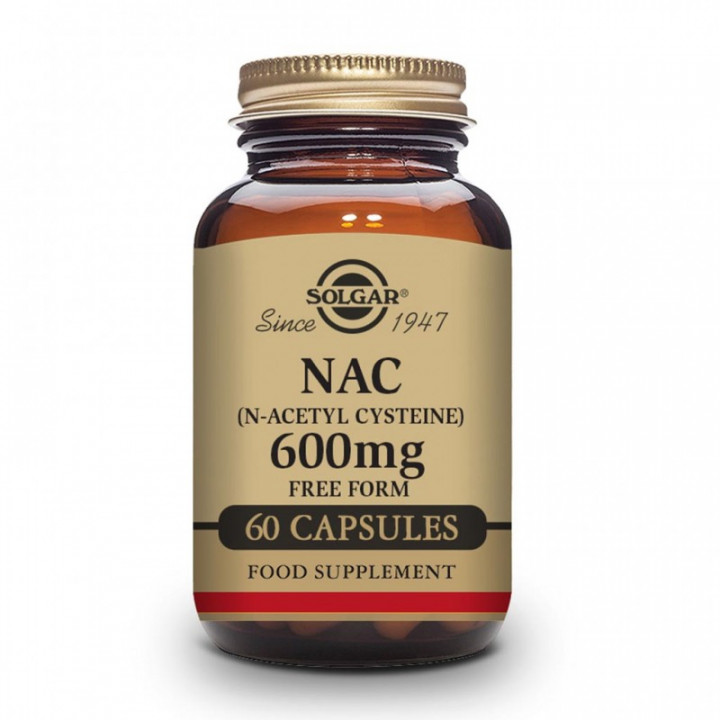 Solgar Nac Amino Acids 60 Caps X 600Mg