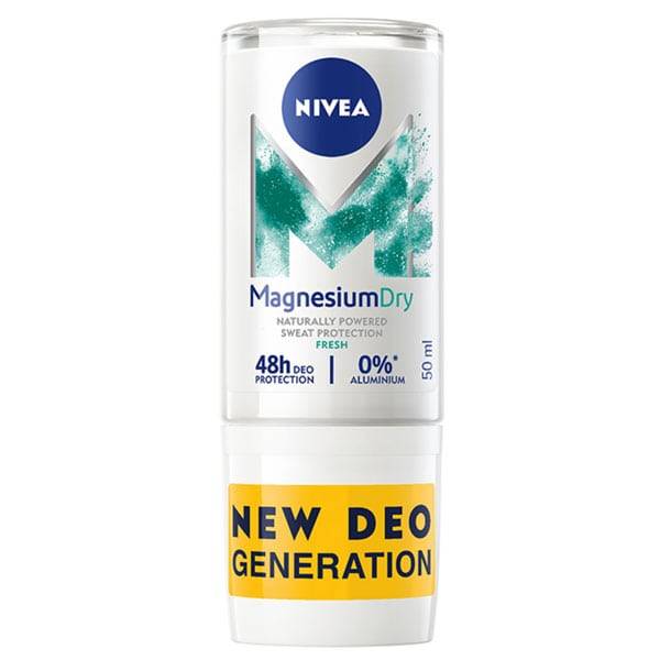 Nivea Magnesium Dry Fresh Roll On Body Deodorant 50Ml