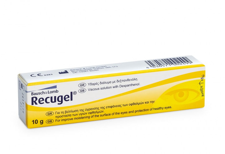 Bausch & Lomb Recugel Eye Gel 10G
