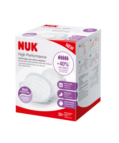 Nuk Breast Pads High Performance 30Pieces