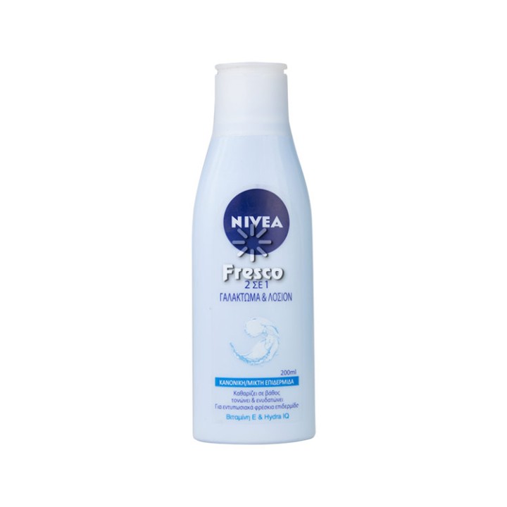 Nivea Cleansing Milk & Lotion Normal Combination Skin 200Ml