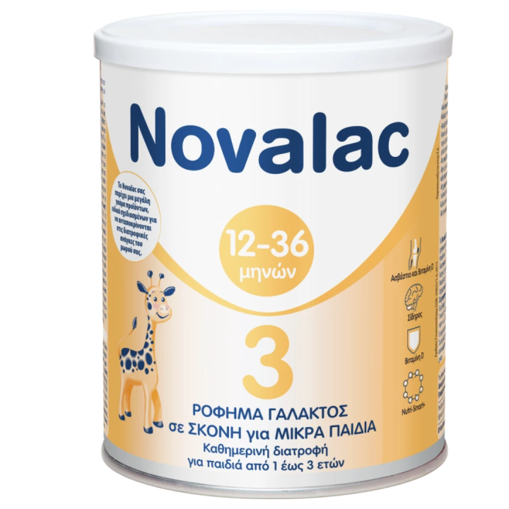 Novalac 3 Powder Baby Milk 1 3Y 400G