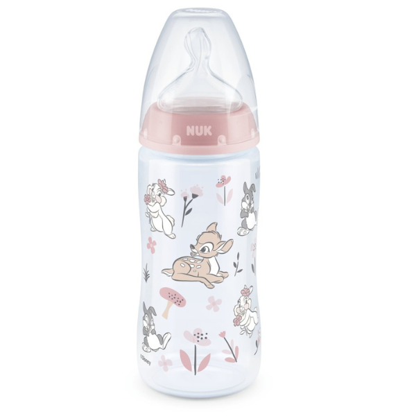 Nuk Disney Classics First Choice Plus Bottle with Silicone Nipple 6-18m, 300ml