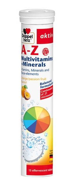 Doppelherz A-Z Multivitamin & Mineral 15 Effervescent Tablets