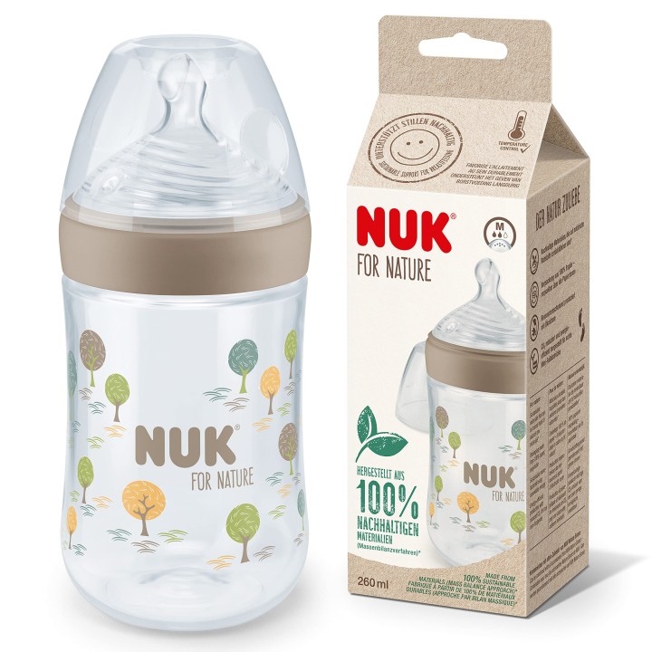 Nuk Nfn Pp Tc Bottle  Silicon 260Ml Sil M
