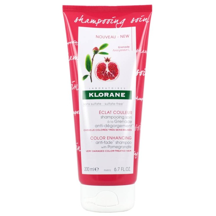 Klorane Color Enhancing Shampoo Pomegranate 200ml