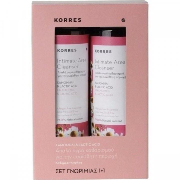Korres Intimate Area Cleanser 1+1