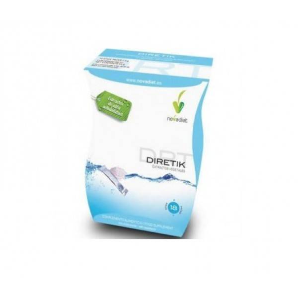 Novadiet Diretik 18 Sachets Contains Vegetable Extracts That Help With Fluid Retention