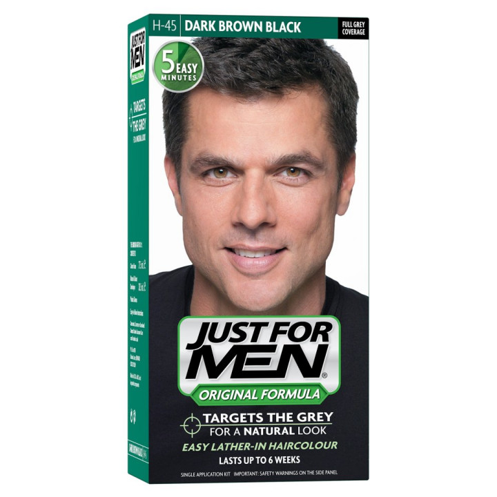 Just For Men Dark Brown Hair Dye 30mlx2
