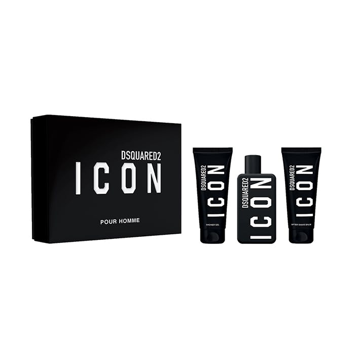 Dsquared2 Mens Icon Pour Homme mens perfume spray and cream Gift Set
